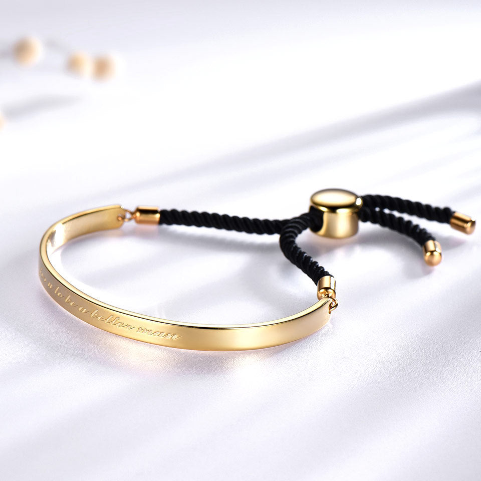 Bracelet Anniversary Bracelet Lady Braided