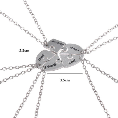 Sister Ladybro Simple Necklace Five-piece Set